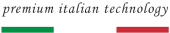 premium italian technology logo